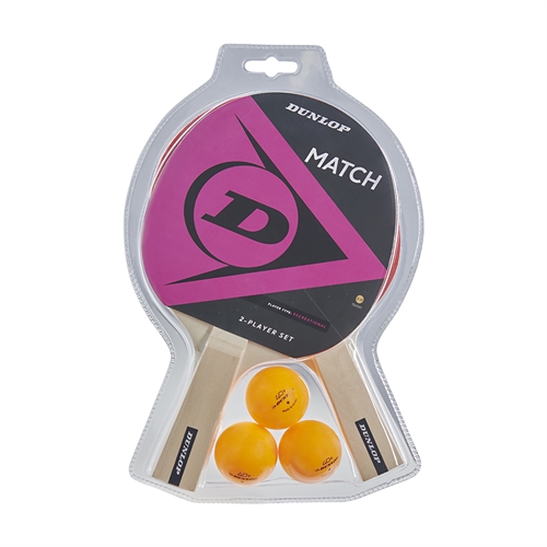 Dunlop Bordtennis Match 2 Player Set